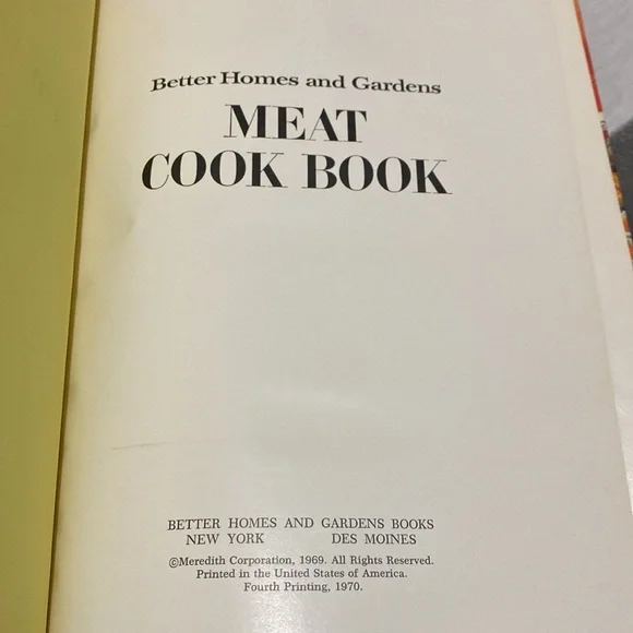 Better Homes & Gardens Meat Cookbook 1970 - Picture 4 of 14